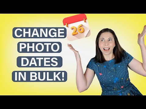 How to change photo dates and times | PC
