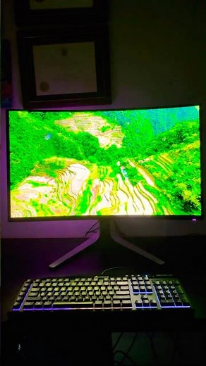 Unboxing Alienware 32" Curved Gaming Monitor | AW3225QF