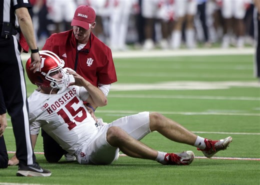What Fernando Mendoza said about getting ‘cracked’ by Ohio State football’s Caden Curry