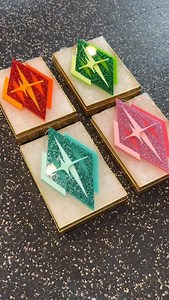 Our “Frequency” ornaments are going hot! 🔥 Come grab one (or a collectible set) to make your Christmas tree extra awesome!🎄✨ | Atomic Avocado Designs