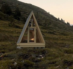 Tiny A-frame With Loft Plan -DIY Plan Download - PDF Plan - Etsy