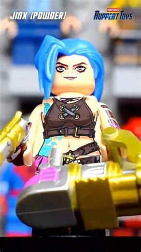 LEGO Powder (Jinx): Quality Control ARCANE Origins Collection 🧸🔵