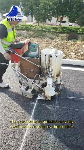 Why Some Thermoplastic Road Markings Don’t Reflect at Night #BOLEPaint #RoadMarking