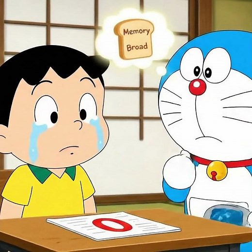 ドラえもんと伸び太のテスト大作戦