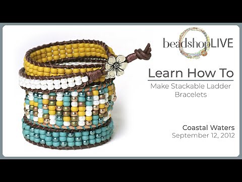 How to Make Stackable Ladder Bracelets