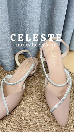Elegant 5cm Mules Heels for Women