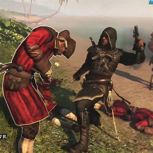 Assassin's Creed 4 Black Flag High Action Montage with Capitan`s Outfit @MrEdxwx​