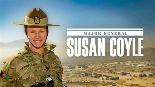 VIDEO: Major General Susan Coyle to become the first woman to lead a 'war-fighting domain' of Australia's military