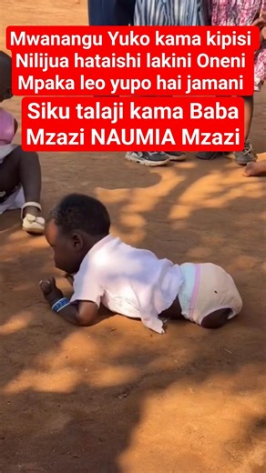 Mwanangu Yupo kipisi Nilijua hataishi😭 Kwa Muonekano wake Usi dharau Alivyo