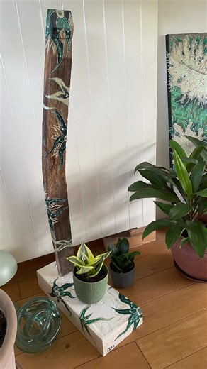 Instagram: vanholt.vision #Art #painting #Acryl #flowers #fantasy #abstract