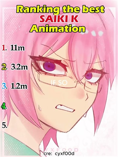 Best Saiki K the best animation-Ranking #saikik