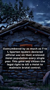 To control their massive enslaved population, Spartan leaders declared war on them every single year. This population was known as the Helots, a class of state-owned serfs who were the backbone of the entire Spartan economy. While the elite Spartan warriors focused solely on military training, the Helots toiled in the fields, producing the food and resources that allowed the Spartan war machine to function. The Helots were not chattel slaves who could be bought and sold. They were bound to the l