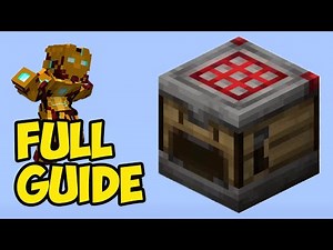 Minecraft How to use CRAFTER (FULL GUIDE) | Minecraft Crafter