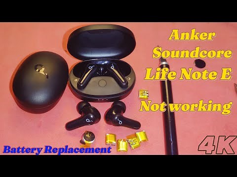 ANKER SOUNDCORE LIFE NOTE E NOT WORKING ||| HOW TO FIX NOT CHARGING ||| BATTERY REPLACEMENT