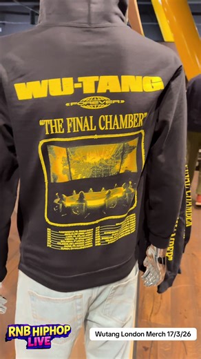 @Wu-Tang Clan London Merch March 17th 2026 #wutang #wutangclan #thefinalchambertour #hiphop