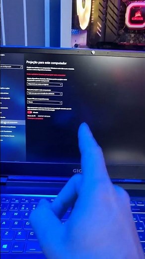 Como USAR o seu NOTEBOOK como SEGUNDO MONITOR! #shorts