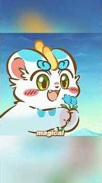 This cat discovered that his friend had a fever #anime #foryou #animation
