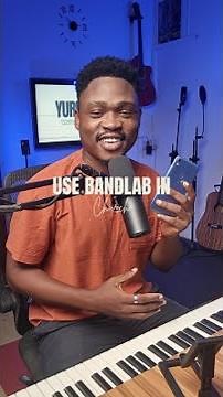 Use BandLab to layer loops and pads for sunday service