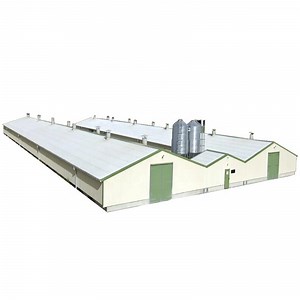 [Hot Item] Hot Selling Prefabricated Poultry Farm House Layer Broiler with Automatic Chicken Equipment