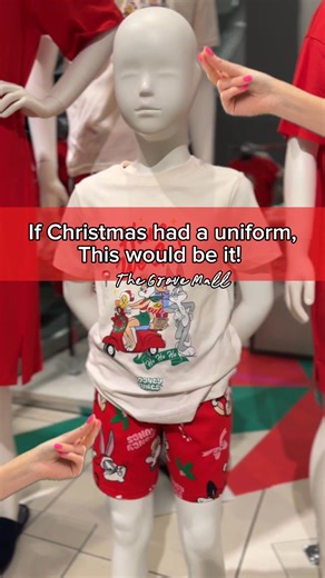 Christmas outfits just dropped at The Grove Mall! Time to find your festive fit before they fly off the racks 👀✨ | The Grove Mall