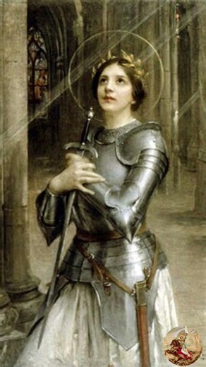 31/05 Dia de Santa Joana D'arc, Mártir da Pátria e da Fé. "É necessário agir e confiar em Deus."
