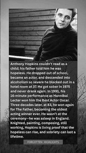 His Father Called Him Hopeless. At 83, He Won His Second Oscar.