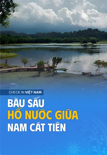 Một khu rừng có hàng trăm ánh mắt nhìn lại trong đêm… chỉ rọi đèn ở Bàu Sấu là thấy liền Bạn có dám ghé nơi hoang dã này ở Nam Cát Tiên không? Comment cho mình biết nha! #bausau #namcattien #checkinvietnam