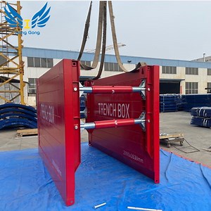 [Hot Item] Lianggong Lightweight Steel Trench Box Shoring Systems Trench Shields Trench Supporting