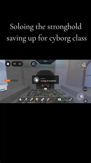 Saving Up for Cyborg Class in Roblox Adventure