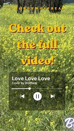 Happy First Day of Spring! (Love Love Love Cover) #spring #lovesong #songcover #indiemusic