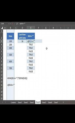 Excel Trick: Instantly Find Last Row With Data 😱Stop Scrolling! Find Last Row in Excel in Seconds
