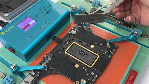 How to solder back the M1 Pro processor