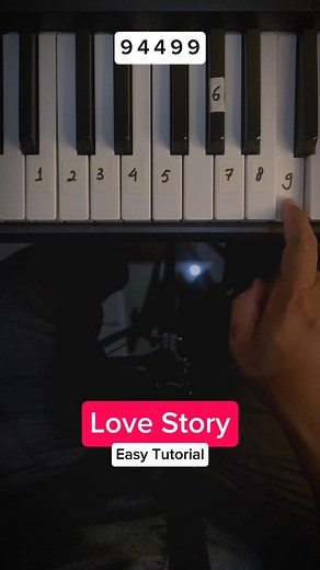 241K views · 5.3K reactions | Love Story - Francis Lai (Easy Piano Tutorial) #pianotutorial #easypiano #pianolesson #pianocover | Waves Piano | Facebook