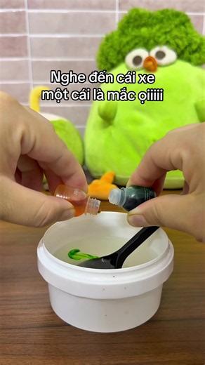 Có ai giống hai khum #slime #lavis #lavisslime #sayxe | slime