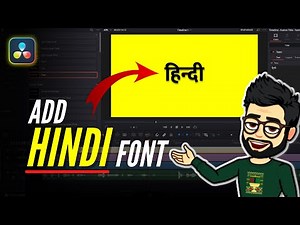 How to Add Hindi Fonts in Davinci Resolve 17 | Davinci Resolve 17 HINDI
