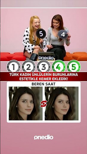 Türk Ünlü Kadınların Burnuna Kemer Ekledik 😂 Ünlü Estetikleri 😂 #shorts #shortsvideo