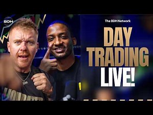 Day Trading LIVE! BDH Network! Patrick Wieland and D Money!