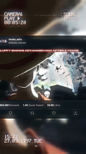 LUFFY SHOWS ADVANCED HAKI AFTER 2 YEARS🔥