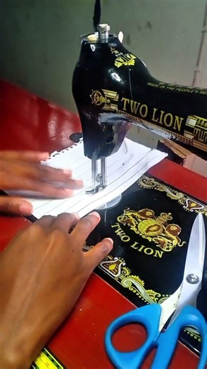 How to practice straight stitch as a beginner #fashion #ussewtips #diy