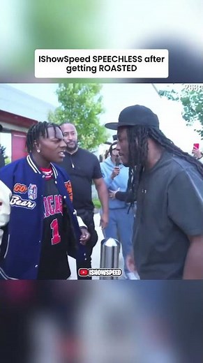 IShowSpeed speechless after getting roasted