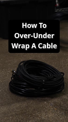 You’re probably wrapping your cables wrong 👀 This is the over-under method pros use to keep cables from twisting and breaking. Faster setup. Longer cable life. Less chaos in your gear bag. Once you learn it, you’ll never go back. #CableTok #ProductionTips #FilmmakerLife #TechTips #GearHacks