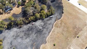 HIGHWAY 103 EAST WILDFIRE: Lufkin Fire Department responded to a wildfire off state Highway 103 east this afternoon. The fire, which broke out near the City of Lufkin Business Park, was reported around 2:30 p.m. The blaze grew to 7-10 acres within minutes amid dry, windy conditions. Though the fire got within feet of houses along state Highway 103 east, firefighters quickly contained it, and no structures were affected. Texas Forest Service and Central, Diboll, Huntington, Moffet and Rivercrest 