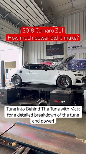 2018 Chevy Camaro ZL1 on the Dyno for tuning! How much did it make?