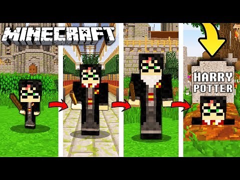 ŻYCIE HARREGO POTTERA W MINECRAFT || OD NARODZIN DO ŚMIERCI