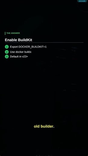 Docker BuildKit Parallel Builds 3x Faster