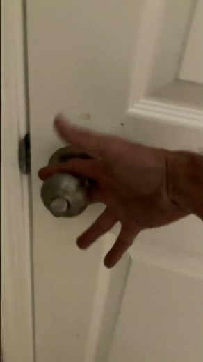 Door strike plate/lock replacement check in close properly