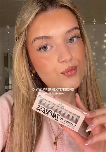 Lash Tutorial mit Drogerie Wimpern von essence