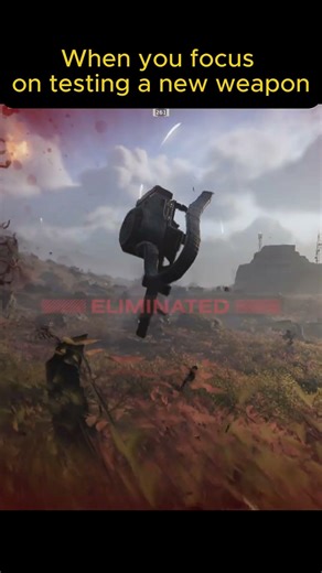 When you focus on testing a new weapon #helldivers2