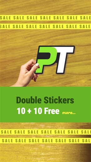 Durable Weatherproof Custom Stickers | Rich Colours & Superfast Dispatch | Printly Things