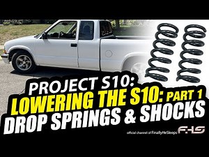 Installing Lowering Coils & Shocks on Chevy S-10 (Jimmy Sonoma Blazer S-15) - Project S10 (Ep.5)